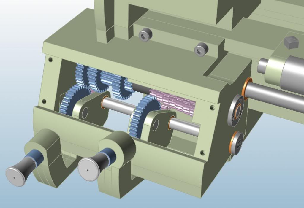 Thrust washers between gears question